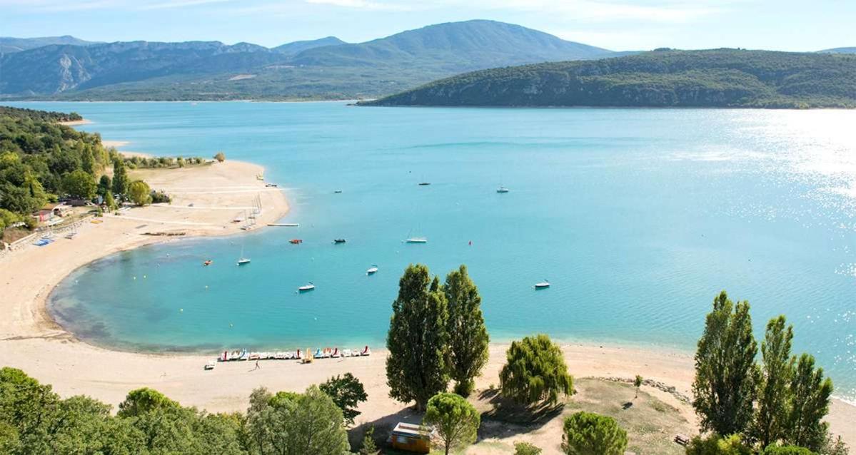 Mobilhome A Sainte Croix Du Verdon Eksteriør billede